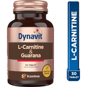 L-Carnitine & Guarana 30 Tablet - L-Karnitin, Guarana