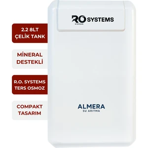 ALMERA SU ARITMA 10 Aşamalı Dijital TDS Ekranlı R.O. Systems Su Arıtma Cihazı