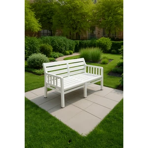 Lara 2'li Koltuk Mindersiz Balkon&teras Bahçe Koltuk / Beyaz