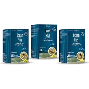 Plus 1200 Mg 50 Kapsül Balık Yağı 3 Adet