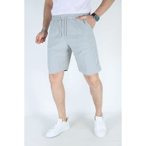 Relaxed Fit Yazlık Erkek Şort Gri