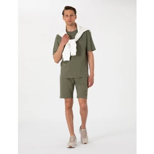 Pierre Cardin Erkek Haki Regular Fit Örme Şort 50310107-VR027
