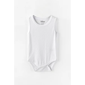 Tiffany Baby %100 Pamuk Nefes Alan Jakarlı Bebek Atlet Badi  0 36 Ay