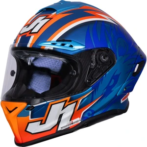 J-Gpr Melandri Replica Kapalı Motosiklet Kaskı Mavioranj