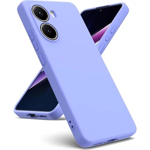 M.TK Moveteck Xiaomi Poco X7 Pro Kılıf Lansman Kamera Korumalı Içi Kadife Yumuşak Renkli Silikon Mat Hisli Süet Liquid