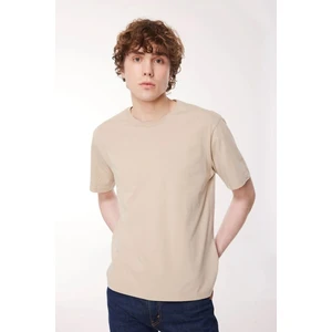 Bisiklet Yaka  Pamuk Relaxed Fit T Shirt Erkek T Shirt A9437