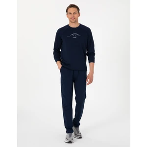 Pierre Cardin Erkek Lacivert Slim Fit Eşofman Altı 50308393-VR033