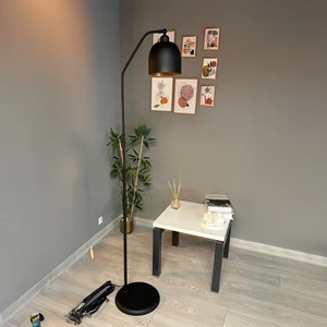 Siyah Lambader Hareketli Başlık Modern Dekoratif Metal Oturma Odası Çalışma Odası