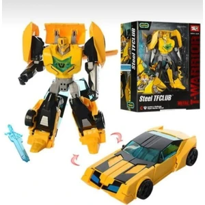 Oyuncak Robota Dönüşebilen Transformers Araba Metal Gövde Optimus Prime Bumblebee Grimlock Otobot