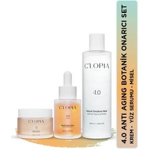C'LOPIA BEAUTY 4.0 Anti-Aging Botanik Onarıcı Set