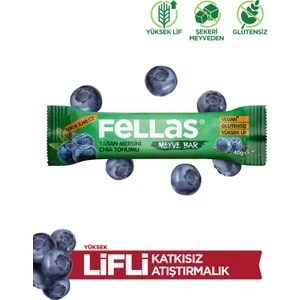 Meyve Bar - Chialı Ve Yaban Mersinli 40 Gr X 12 Adet