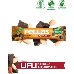 Meyve Bar - Yer Fıstığı & Kakao 35 g x 12 adet