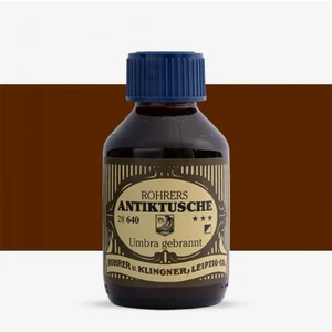 Rohrer & Klingner Antik Mürekkep 28-Modern Sanatçılar Için Profesyonel 100ML 640-UMBRA