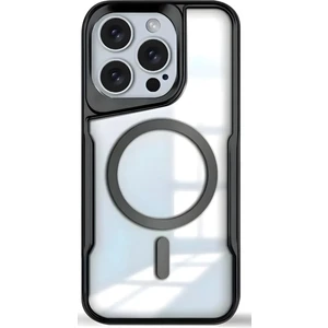 Apple iPhone 16 Pro Max Kılıf Prizma Kamera Çıkıntılı Magsafe Şarj Destekli Mat Renkli Şeffaf Kapak