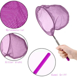 Akvaryum Kepçesi Havuz Kepçesi Kelebek Kuş Balık Yakalama Kepçesi