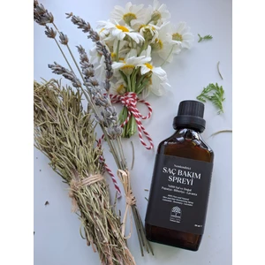Nine&Mine Doğal Yaşam %100 Saf ve Doğal Nemlendirici  Saç Bakım Spreyi  Papatya – Biberiye - Lavanta 50 ml