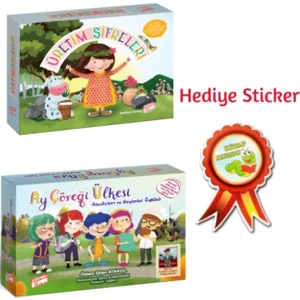 Gizemli Bahçe 2.sınıf Üretim Şifreleri 10'lu Hikaye Seti -  Ay Çöreği Ülkesi'nde Atasözleri ve Deyimler 10'lu Hikaye Seti