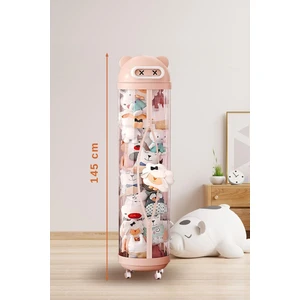 Hzl-Ers Oyuncak Kulesi | 90 Litre Saklama Alanı | Şeffaf Şık Pratik Oyuncak Saklama Kutusu