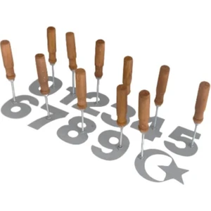 Hayvan Numaralandırma Damga Seti