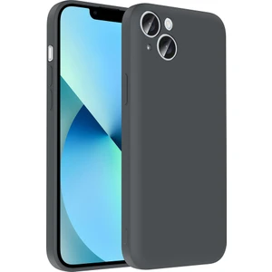 Bilişim Aksesuar Apple iPhone 13 Kılıf Kamera Korumalı Kartlık Hazneli Sah Vitra Kapak - Gri
