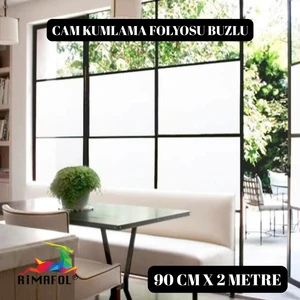 Cam Kumlama Folyosu Buzlu Cam filmi 90cmx2m