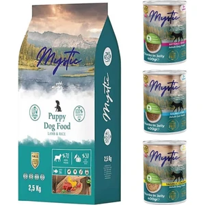 Kuzu Etli Yavru Köpek Maması 15 kg + 3 Adet Konserve