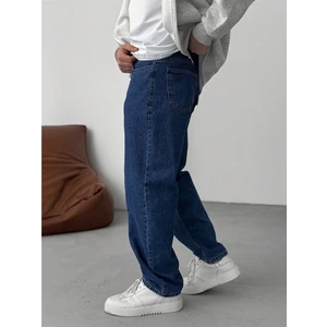 Casual Erkek Baggy Denim Kot Pantolon
