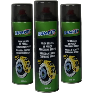 Fren Balata ve Parça Temizleme Spreyi 3 Adet 3 x 500 ml