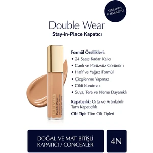 Estee Lauder Kapatıcı - Double Wear Stay-in-Place Concealer - Renk: 4N Medium Deep (Neutral) 12ml