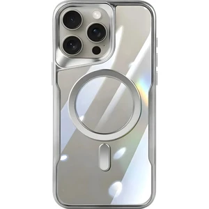 Apple iPhone 16 Pro Kılıf Prizma Kamera Çıkıntılı Magsafe Şarj Destekli Mat Renkli Şeffaf Kapak
