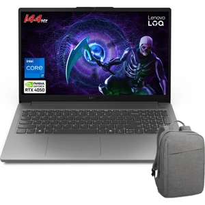 Loq Intel Core I7-12650HX 32GB 1tb SSD RTX4050 (65W) Freedos 15.6 Fhd 83LK002VTR321C Taşınabilir Bilgisayar + Çanta