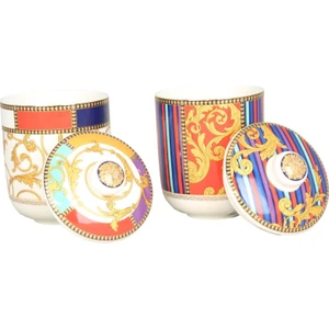 Lucky Art Valencıa Bone 2lı Kavanoz Setı 17CM