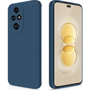 Honor 200 Pro Kılıf Kadife Lansman Soft Yumuşak Liquid Silikon Kamera Korumalı Kapak