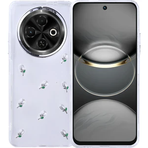 Tecno Spark 30C Kılıf Airbag Tasarımlı Simli Şeffaf Sah Kutup Kapak - Kiraz