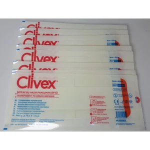 Şeffaf Pu Hazır Pansuman Örtüsü 9x25 cm 25 Adet C6125P
