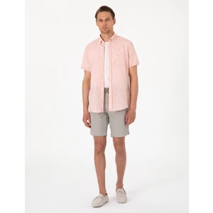 Pierre Cardin Erkek Taş Slim Fit Dokuma Şort 50308112-VR049