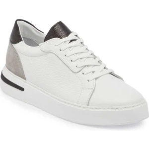 Beyaz Hakiki Deri Erkek Sneaker - E24I1AY56699-A26