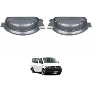 VW Transporter T6 Kasa İçi Davlumbaz Kaplama - uzun Şase (2 Parça) | 2015-2023 Arası
