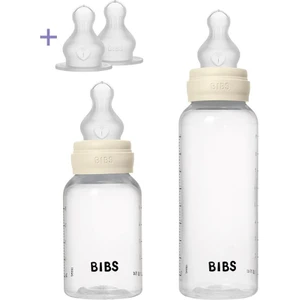 Ikili Silikon Biberon Seti Ivory 150ML/270 ml