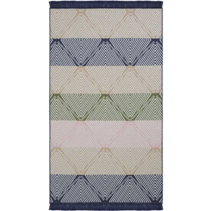 Cool Halı Lovely Renkli Kilim Yıkanabilir Çift Taraflı Akrilik Ince Banyo Balkon Mutfak Kilimi