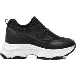 Siyah Taşlı Kadın Sneaker