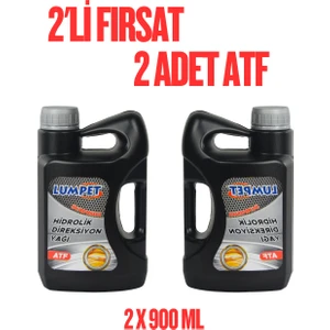 High Performance Hidrolik Direksiyon Yağı Atf 2 Adet 2 x 900 ml