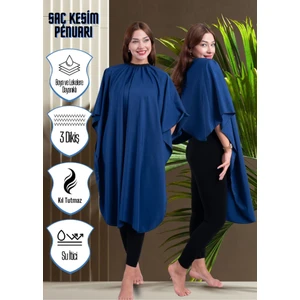 Denizli Cotton Boya ve Kıl Tutmayan Su Itici Saç Kesim Penuarı