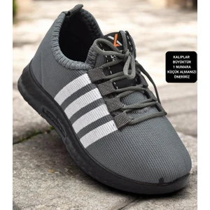 1224 Ortopedik Taban Çocuk Spor Ayakkabı Unisex Çocuk Spor Ayakkabı Süs Bağcıklı