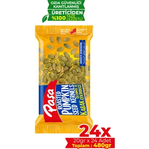 İşlenmiş İç Kabak Çekirdeği 20 gr x 24 Adet (480gr)