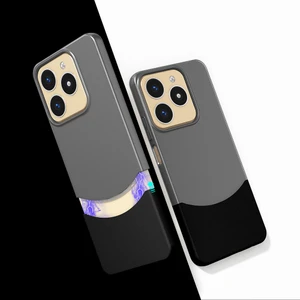 Rona Store Realme C61 Kılıf Mıknatıslı Rns Duble Kapak - Siyah