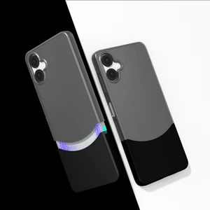 Rona Store Samsung Galaxy A06 Kılıf Mıknatıslı Rns Duble Kapak - Siyah
