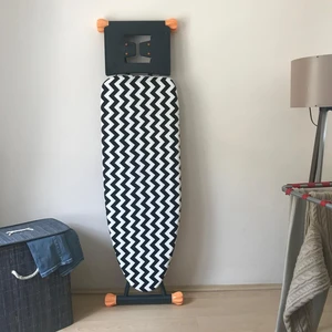Ütü Masası Kılıfı Büyük Boy Ipli Stoperli Keçeli Kılıfı Örtüsü Bezi 55X140CM Zebra