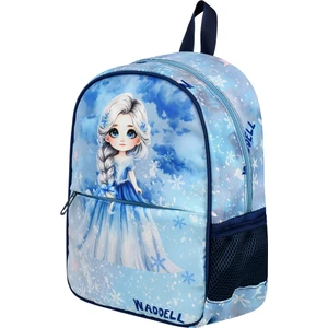 Niss Store Lisanslı Buz Kız Desenli Anaokul Kreş Kız Çocuk Sırt Çantası