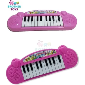 Brother Toys Oyuncak Pembe Piyano Sesli 22 Tuşlu